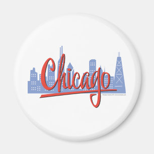 IMÁN CHICAGO-RED