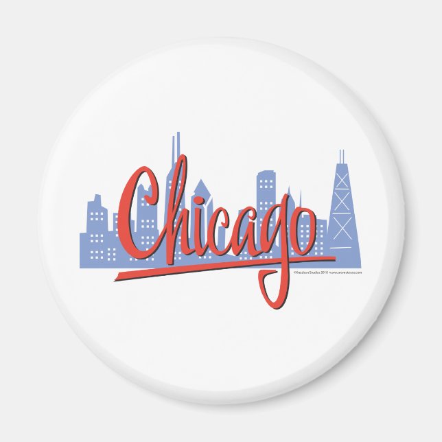 IMÁN CHICAGO-RED (Frente)