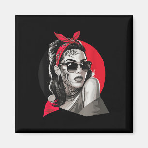 Imán Chicano Chicana La Raza Barrio Tattoo Muerte _4