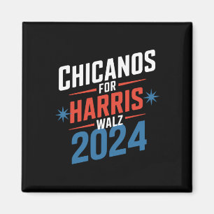 Imán Chicanos por Harris Walz 2024 Presidencial
