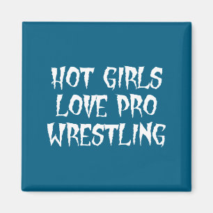 Imán Chicas Calientes Aman la Lucha Libre Profesional F