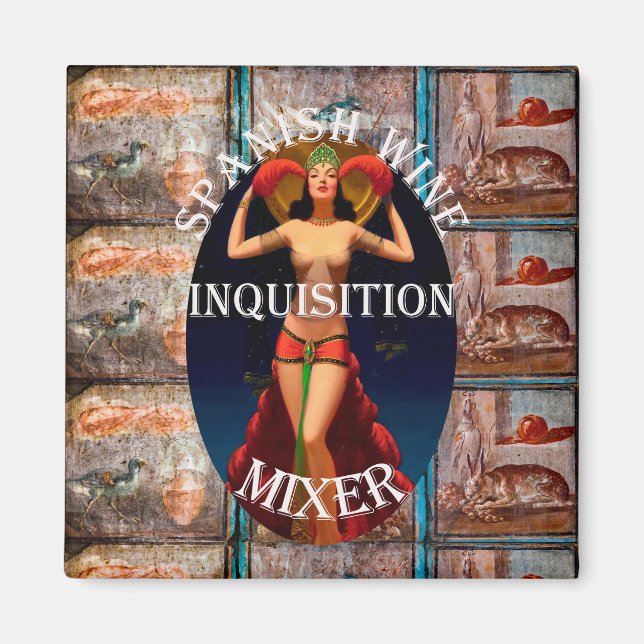 Imán Chicas Chicos Noche de Salida Fiesta Despedida de  (Frente)