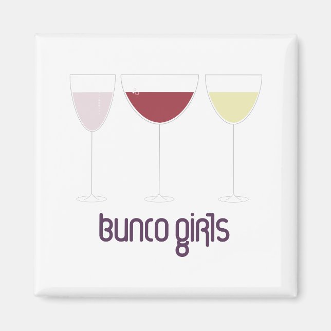 Imán Chicas de Bunco (Frente)