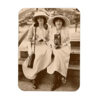 chicas de cámara de aproximadamente 1910