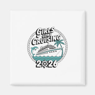 Imán Chicas de crucero 2026 Viaje de vacaciones en cruc