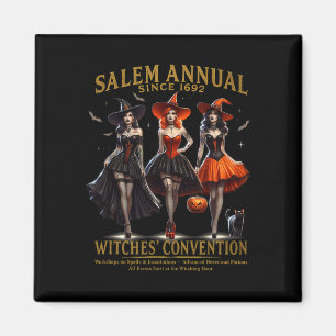 Imán Chicas de Halloween de la Convención de las Testig