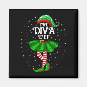 Imán Chicas De La Familia Que Coinciden Con Navidad