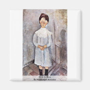 Imán Chicas en azul de Modigliani Amedeo