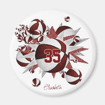 chicas estrellas de baloncesto personalizadas maro