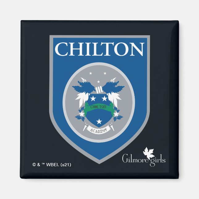 Imán Chicas Gilmore | Insignia de la Academia Chilton (Frente)