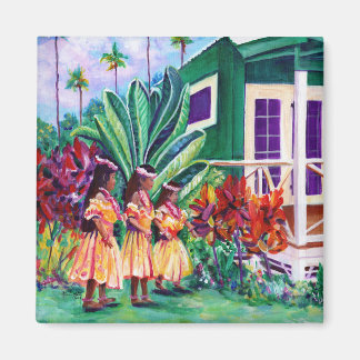 Imán Chicas hawaianos Keiki Hula