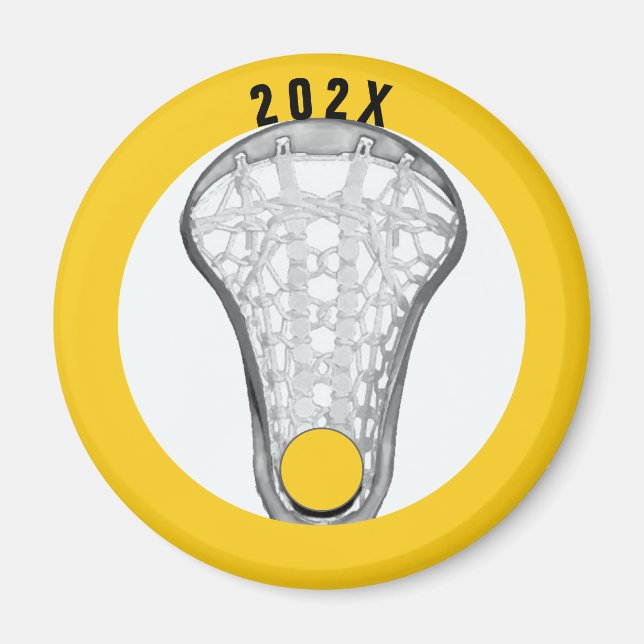 Imán Chicas Lacrosse Gifts Magnet (Frente)