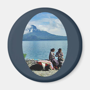 Imán Chicas mayas en Lago Atitlan
