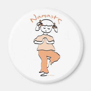 Imán Chicas Namaste Yoga Gear