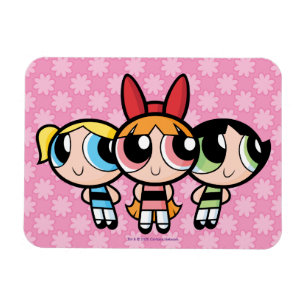 Imán Chicas Powerpuff: azúcar, especias y todo bueno