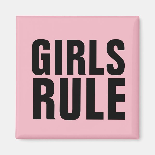 Imán CHICAS RULE Fridge Magnets (Frente)