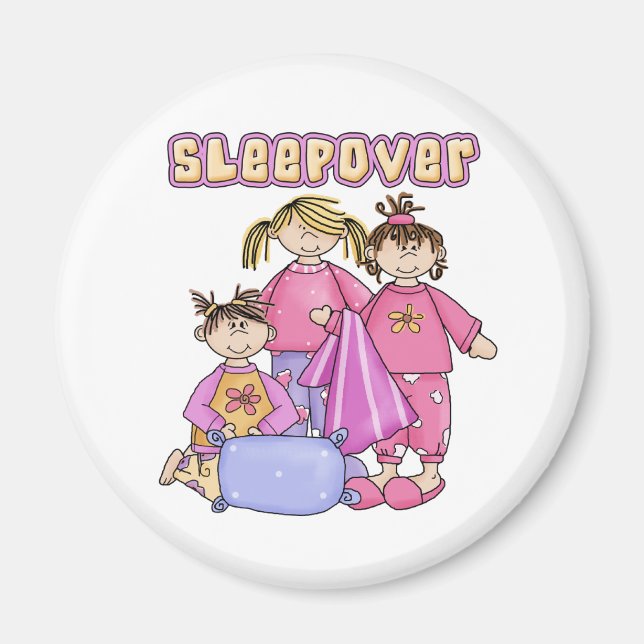 Imán Chicas Sleepover (Frente)