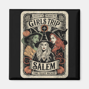 Imán Chicas Viaje a Salem Hora de Enloquecer Salem 1692
