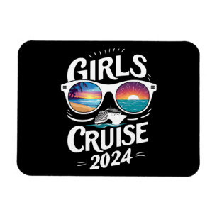 Imán Chicas viaje de crucero 2024 amantes de vacaciones