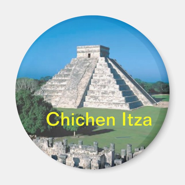 Imán Chichen Itza imnet (Frente)