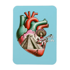 Imán Chichén Itzá Mayan Pyramind Mexico Souvenir