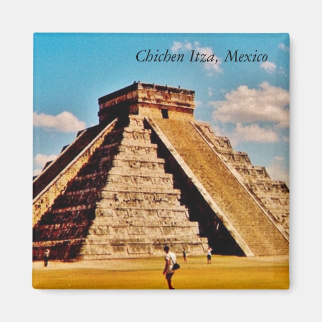 Imán Chichen Itza, México (Frente)