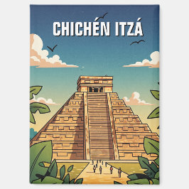 Imán Chichen Itza Viajes a México