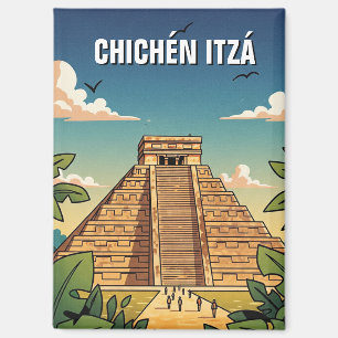 Imán Chichen Itza Viajes a México