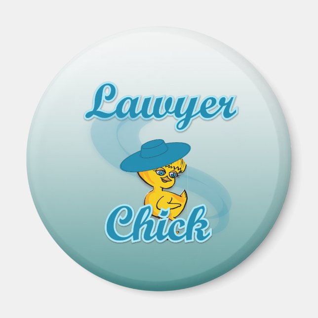 Imán Chick abogado #3 (Frente)