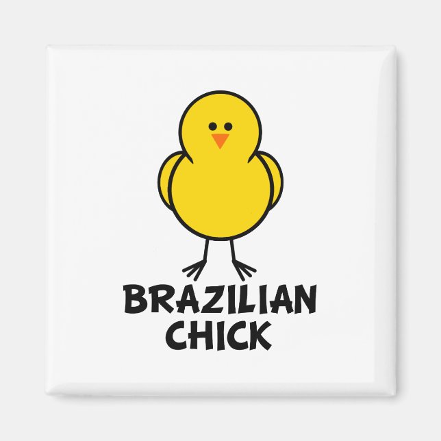 Imán Chick brasileño (Frente)
