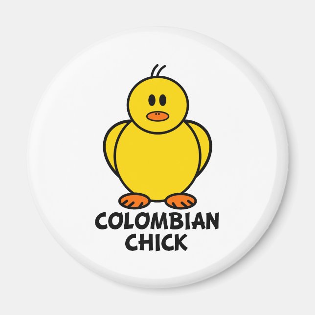 Imán Chick colombiano (Frente)