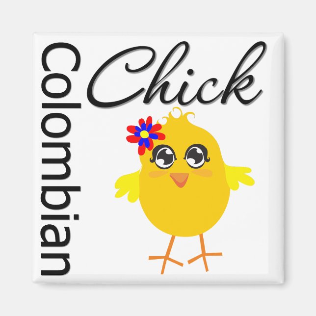Imán Chick colombiano (Frente)