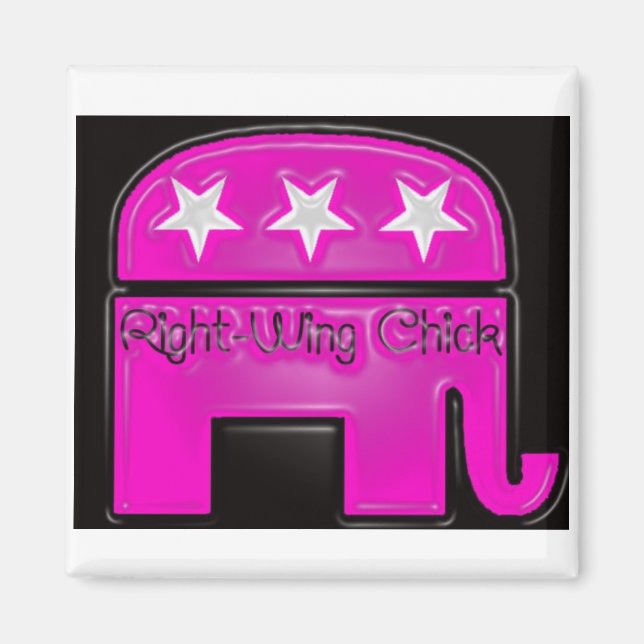 Imán Chick de ala derecha (Frente)