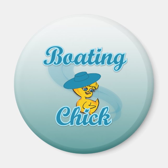 Imán Chick de barco #3 (Frente)