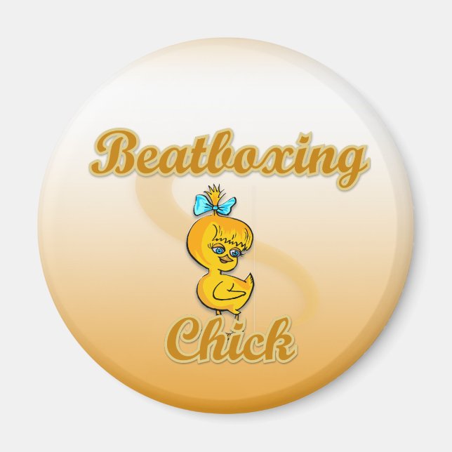 Imán Chick de Beatboxing (Frente)
