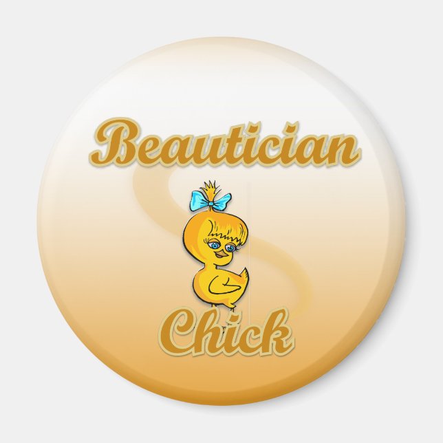 Imán Chick de Beautician (Frente)