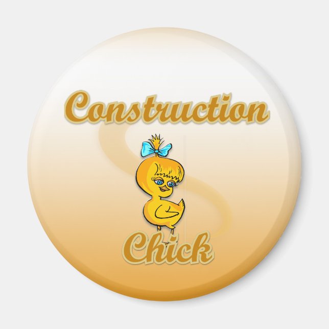 Imán Chick de construcción (Frente)