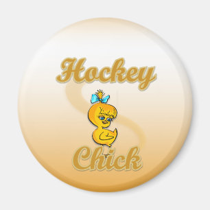 Imán Chick de hockey