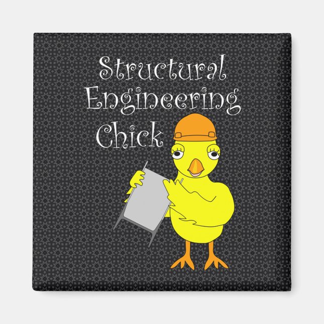 Imán Chick de ingeniería estructural (Frente)