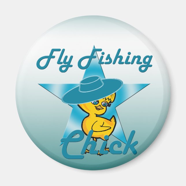 Imán Chick de pesca de mosca #7 (Frente)