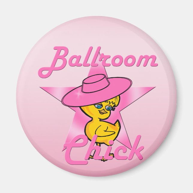 Imán Chick de salón de baile #8 (Frente)