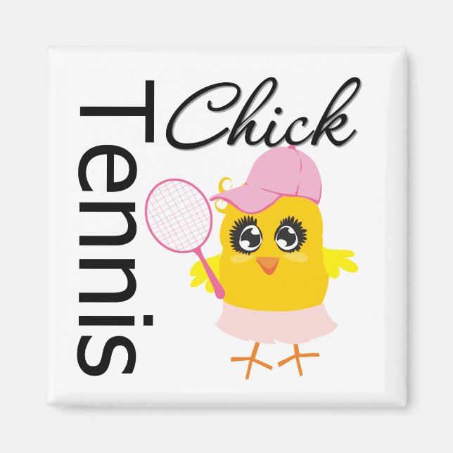 Imán Chick de tenis de Guay (Frente)