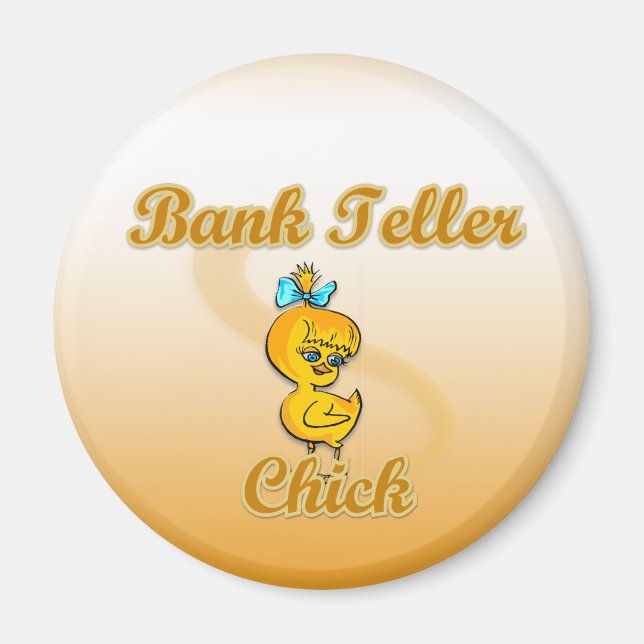 Imán Chick del cajero bancario (Frente)