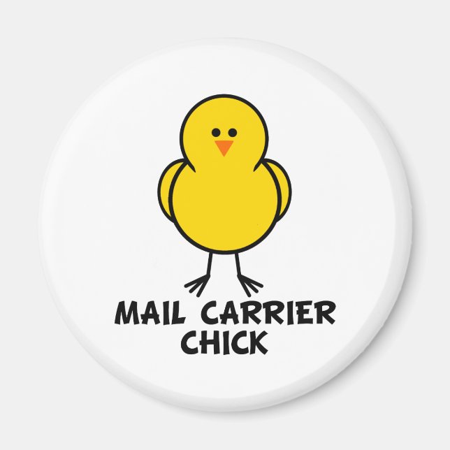 Imán Chick del portador de correo (Frente)