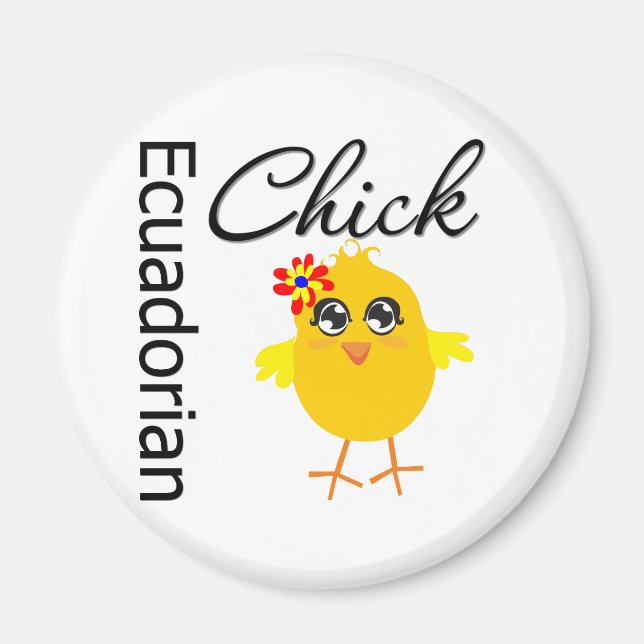 Imán Chick ecuatoriano (Frente)