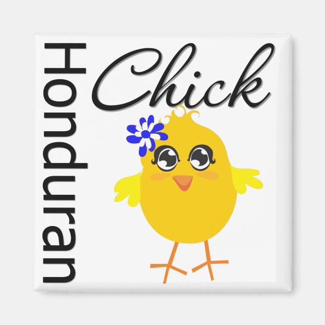 Imán Chick hondureño (Frente)