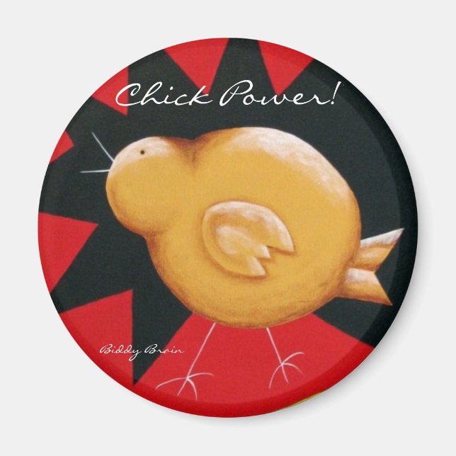 Imán ¡Chick Magnet! (Frente)