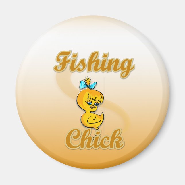 Imán Chick pescador (Frente)