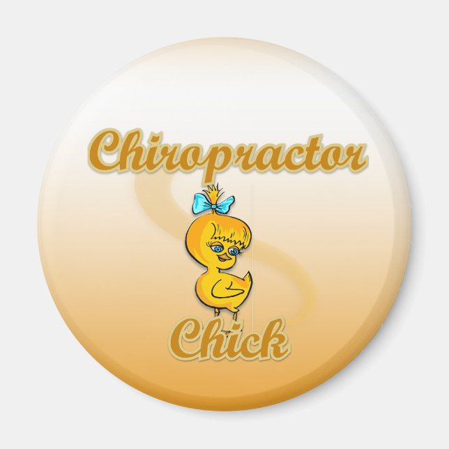 Imán Chick quiropráctico (Frente)