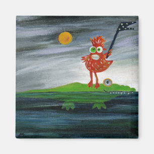 Imán Chick y Crock